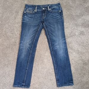 Miss Me denim skinny jeans Women's size 29 Blue wash